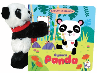 Şaklat Sarılalım - Oyuncu Panda Oyuncaklı Kitap - 1