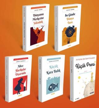 Salon Çocuk Klasikleri Seti 5 Kitap Takım - 1