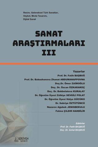 Sanat Araştırmaları III - 1