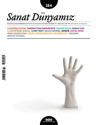 Sanat Dünyamız İki Aylık Kültür ve Sanat Dergisi Sayı: 184 Eylül - Ekim 2021 - 1