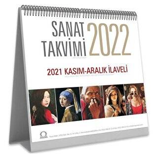 Sanat Takvimi 2022 Masa Takvimi - 1