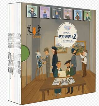 Sanatçıyla İlk Buluşma Merhaba Serisi Kutulu 2. Set 12 Kitap - 1