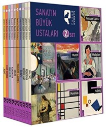 Sanatın Büyük Ustaları 2. Set 10 Kitap Takım - HayalPerest Kitap