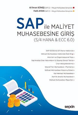 SAP ile Maliyet Muhasebesine Giriş S-4 HANA & ECC 6.0 - 1