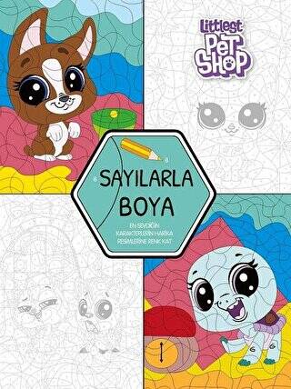 Sayılarla Boya - Littlest Pet Shop - 1