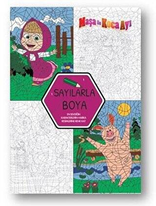 Sayılarla Boya - Maşa ile Koca Ayı - 1