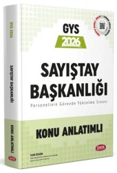 Sayıştay Başkanlığı GYS Konu Anlatımlı - Data Yayınları