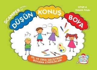 Scamper Metodu ile Düşün Konuş Boya 3`lü Set - 1