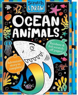 Scratch And Draw - Ocean Animals - 1