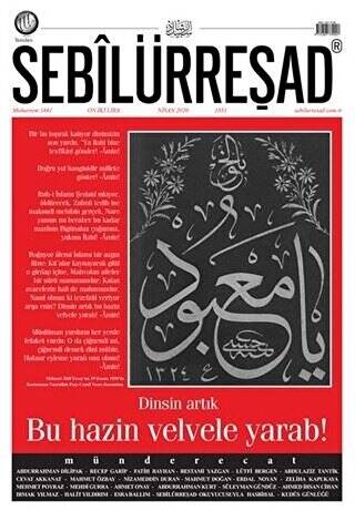 Sebilürreşad Dergisi Sayı: 1051 Nisan 2020 - 1