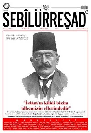 Sebilürreşad Dergisi Sayı: 1052 Mayıs 2020 - 1