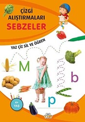 Sebzeler - Çizgi Alıştırmaları - 1