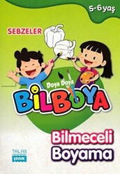 Sebzeler - Doya Doya Bil Boya Bilmeceli Boyama 5-6 Yaş - 1