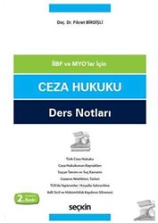 Seçkin Ceza Hukuku Ders Notları - 1