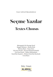 Seçme Yazılar Türkçe – Fransızca - Alarga Yayıncılık