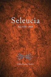 Seleucia Sayı: 8 2018 - 1