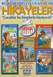 Sena Dizisi Renkli Resimli Masallar ve Hikayeler 10 Kitap Takım Kutulu - 1