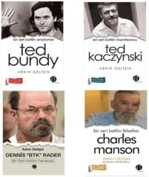 Seri Katiller Biyografi Seti 4 Kitap Takım - Herdem Kitap