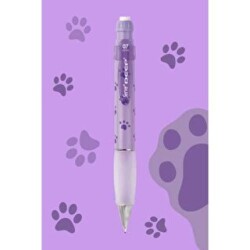 Serve Deep 0.7 Versatil Kalem Doğa Teması - Lavanta Pati Baskı - Serve