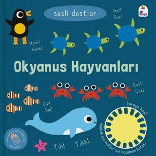 Sesli Dostlar – Okyanus Hayvanları Sesli Kitap - 1