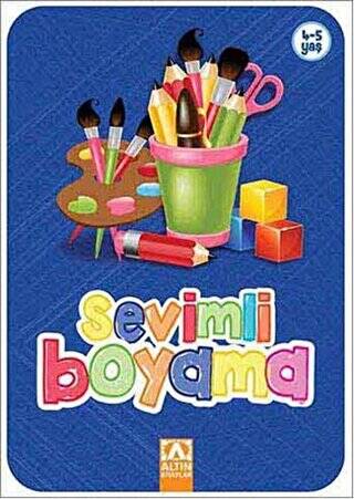 Sevimli Boyama Lacivert - 1