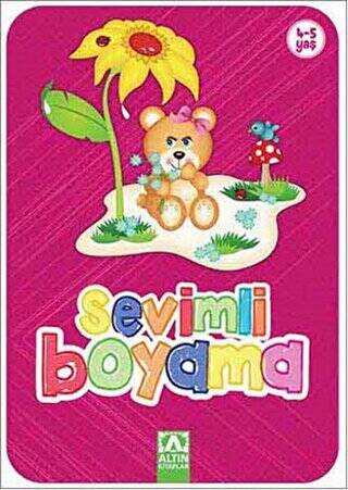 Sevimli Boyama Pembe - 1