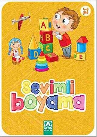 Sevimli Boyama Sarı - 1