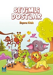 Sevimli Dostlar Boyama Kitabı - 1