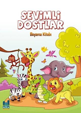 Sevimli Dostlar Boyama Kitabı - 1