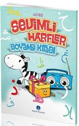 Sevimli Harfler Boyama Kitabı - Hayrat Neşriyat