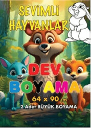 Sevimli Hayvanlar Dev Boyama - Kabile Çocuk