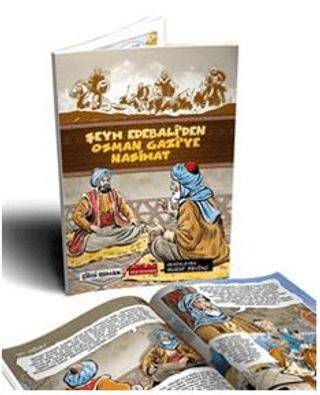 Şeyh Edebali`den Osman Gazi`ye Nasihat Orta Boy, Renkli Çizgi Roman 8+Yaş - 1