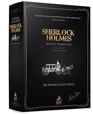 Sherlock Holmes Bütün Hikayeler Tek Cilt - Özel Basım - 1