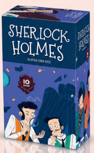 Sherlock Holmes Mor Kutulu 10 Kitaplık Set - 1