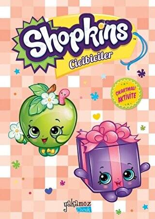 Shopkins Cicibiciler Çıkartmalı Aktivite - Turuncu Kitap - 1