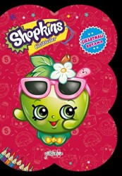 Shopkins Cicibiciler - Kırmızı Çıkartmalı Boyama - 1