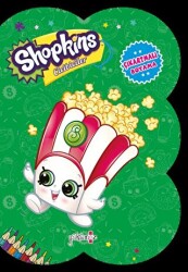 Shopkins Cicibiciler - Yeşil Çıkartmalı Boyama - 1