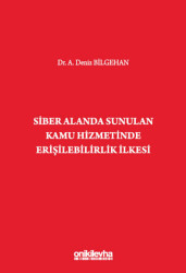 Siber Alanda Sunulan Kamu Hizmetinde Erişilebilirlik İlkesi - 1