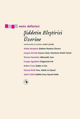 Şiddetin Eleştirisi Üzerine - 1