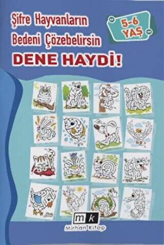 Şifre Hayvanların Bedeni Çözebilirsin Dene Haydi ! 5-6 Yaş - 1