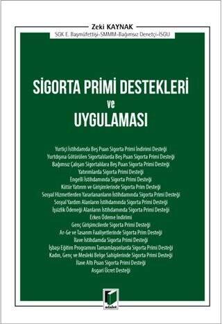 Sigorta Primi Destekleri ve Uygulaması - 1