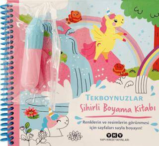 Sihirli Boyama Kitabı - Tekboynuzlar - 1