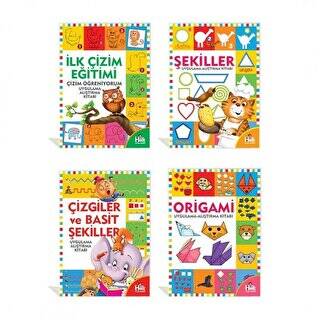 Sihirli Çizimler Seti 4 Kitap Takım - 1