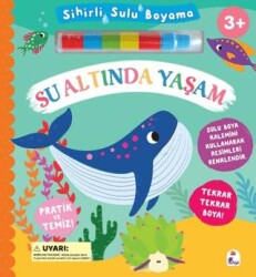 Sihirli Sulu Boyama – Su Altında Yaşam - İndigo Çocuk