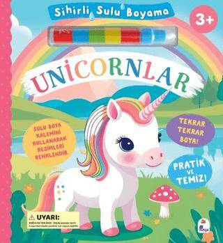 Sihirli Sulu Boyama - Unicornlar - 1