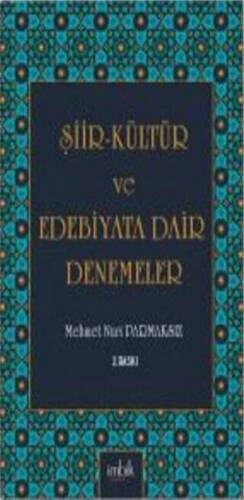 Şiir-Kültür ve Edebiyata Dair Denemeler - 1