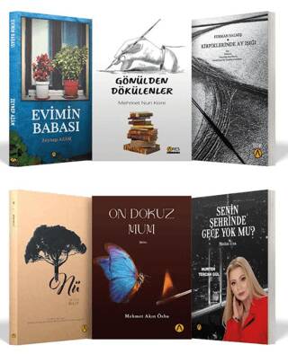 Şiir Seti 6 Kitap Takım - 1