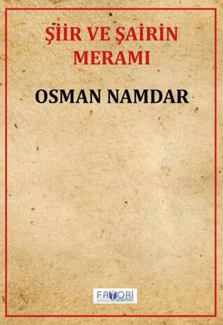 Şiir ve Şairin Meramı - 1
