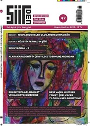 Şiirden İki Aylık Şiir Dergisi Sayı: 47 Mayıs - Haziran 2018 - 1