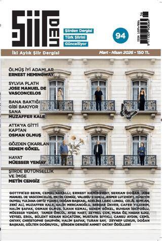 Şiirden İki Aylık Şiir Dergisi Sayı: 94 Mart - Nisan 2026 - 1